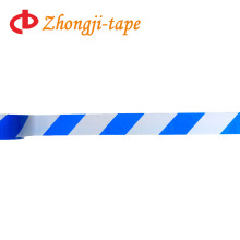 7.5cm blaues und weißes pe Warnband